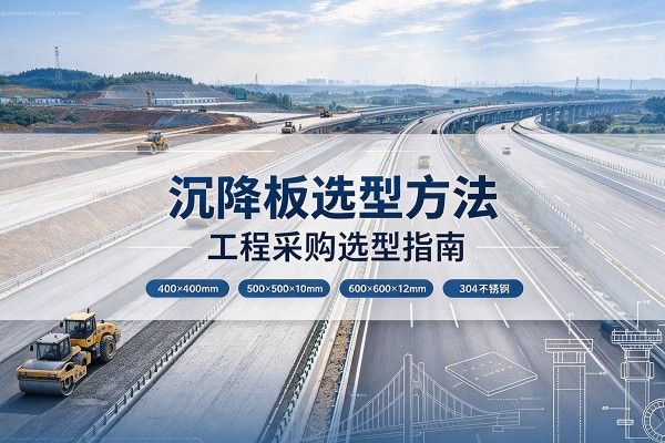 江津区沉降板选择方法