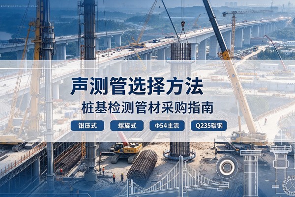 江津区声测管选型标准
