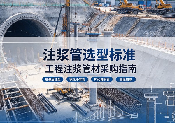 江津区注浆管选型标准